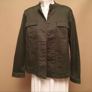 Sanctuary olive green military style jacket